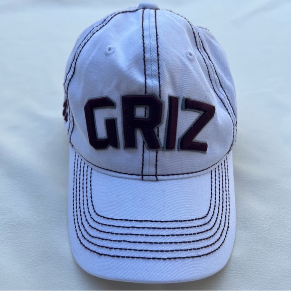 Top of the World Grizzly Unisex White Cap Football/Basketball Montana University - Picture 2 of 12